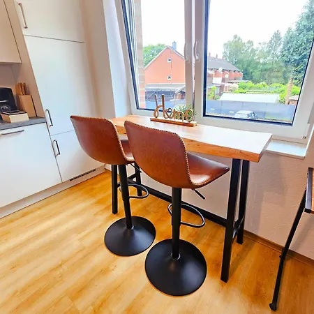 Apartment1 In Meppen, 2pers Mit Kueche, Badezi, Smart-tv, Parkplatz Apartment Meppen